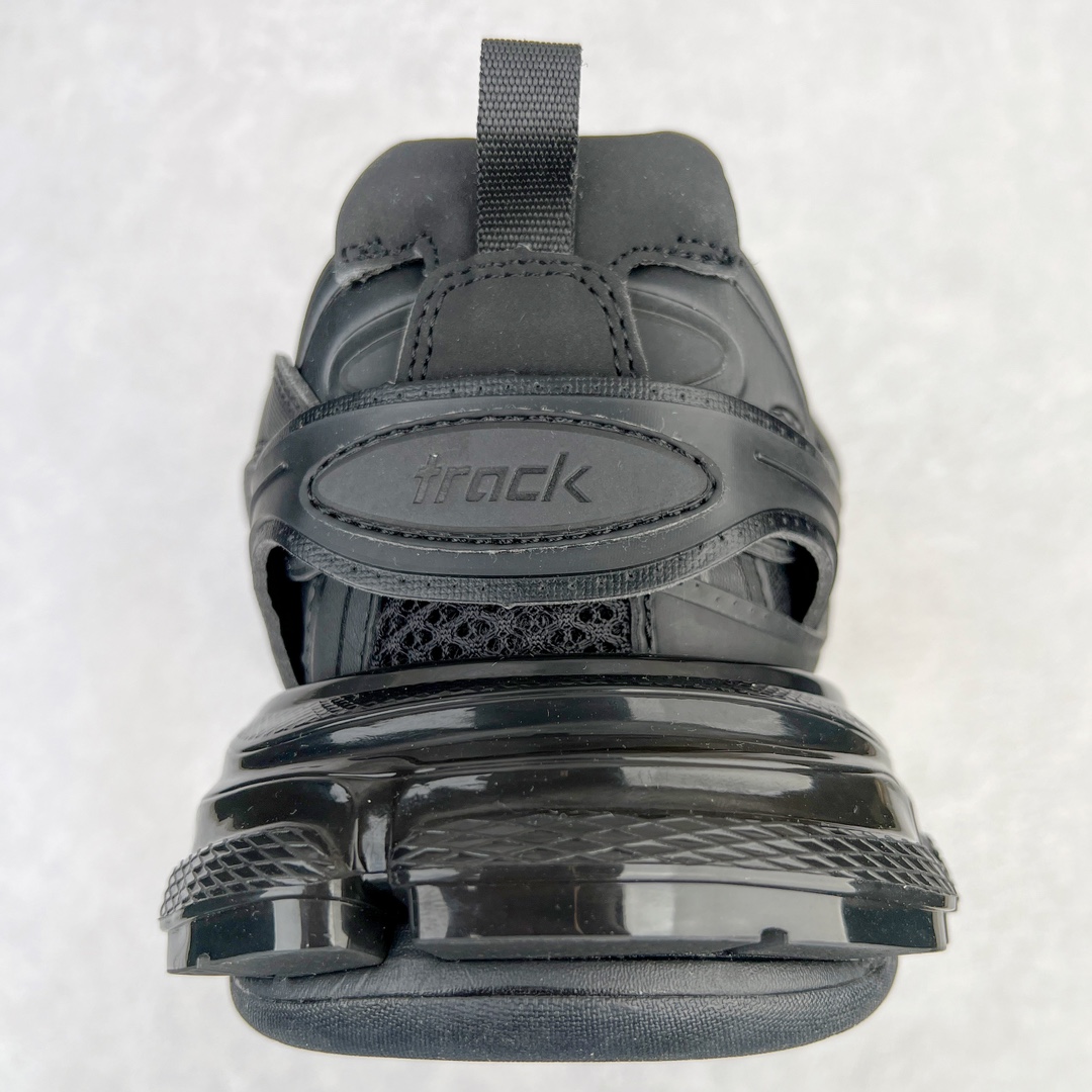  Balenciaga 巴黎世家 Track 1.0  Clear So 舒适百搭 老爹鞋 运动 复古板鞋 休闲鞋 男鞋 女鞋 透明底  黑武士 647742W3BM21000