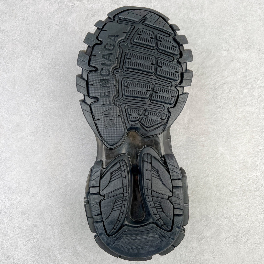  Balenciaga 巴黎世家 Track 1.0  Clear So 舒适百搭 老爹鞋 运动 复古板鞋 休闲鞋 男鞋 女鞋 透明底  黑武士 647742W3BM21000