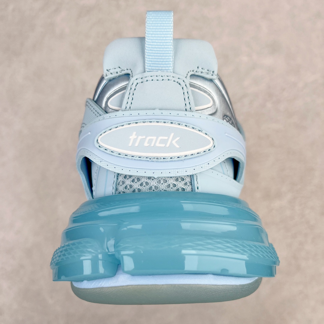 Balenciaga 巴黎世家 Track 1.0  Clear So 舒适百搭 老爹鞋 运动 复古板鞋 休闲鞋 男鞋 女鞋 透明底  蓝色 647741W3BM24200