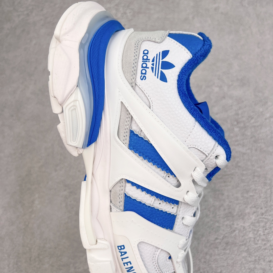  Adidas Balenciaga 巴黎世家 Track 1.0  舒适百搭 老爹鞋 运动 复古板鞋 休闲鞋 男鞋 女鞋  白蓝 741107W3CZ19040