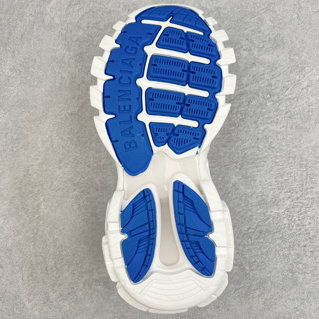  Adidas Balenciaga 巴黎世家 Track 1.0  舒适百搭 老爹鞋 运动 复古板鞋 休闲鞋 男鞋 女鞋  白蓝 741107W3CZ19040