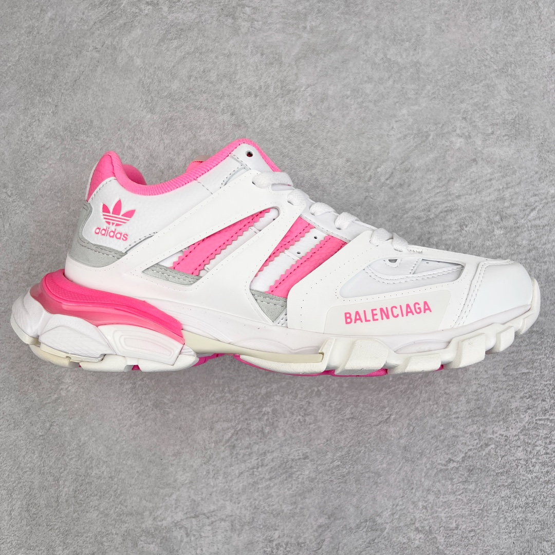   Adidas Balenciaga 巴黎世家 Track 1.0  舒适百搭 老爹鞋 运动 复古板鞋 休闲鞋 男鞋 女鞋  白粉 741106W3CZ19050