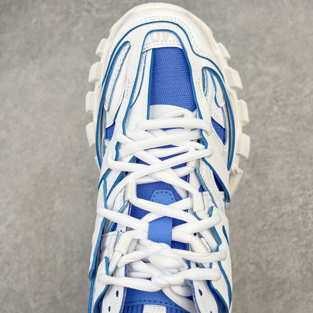  Balenciaga 巴黎世家 Track 1.0  舒适百搭 老爹鞋 运动 复古板鞋 休闲鞋 男鞋 女鞋 蓝白色 736330W3SKC9040