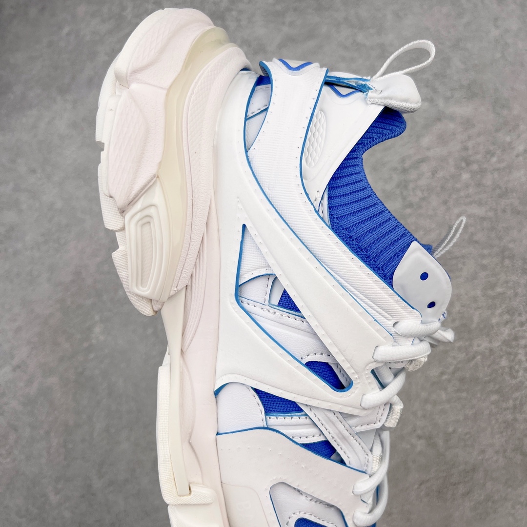  Balenciaga 巴黎世家 Track 1.0  舒适百搭 老爹鞋 运动 复古板鞋 休闲鞋 男鞋 女鞋 蓝白色 736330W3SKC9040