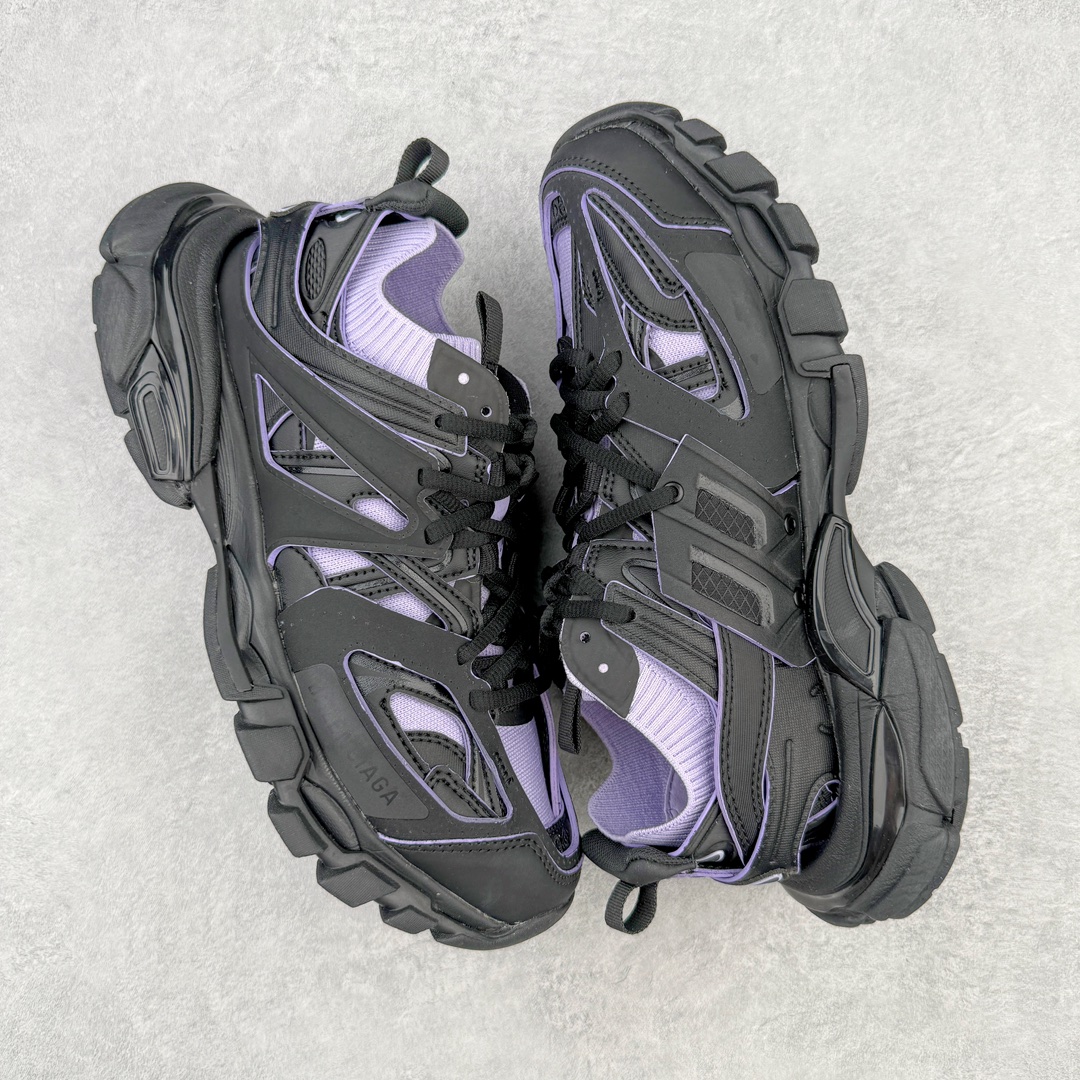  Balenciaga 巴黎世家 Track 1.0  舒适百搭 老爹鞋 运动 复古板鞋 休闲鞋 男鞋 女鞋  黑紫