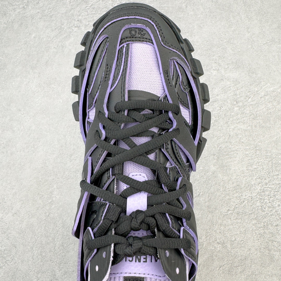  Balenciaga 巴黎世家 Track 1.0  舒适百搭 老爹鞋 运动 复古板鞋 休闲鞋 男鞋 女鞋  黑紫