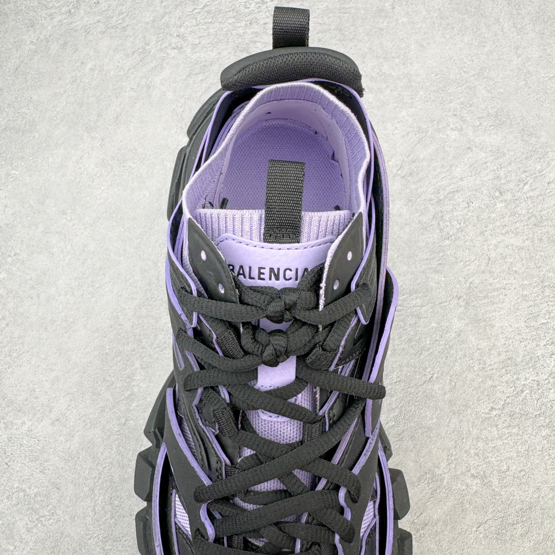  Balenciaga 巴黎世家 Track 1.0  舒适百搭 老爹鞋 运动 复古板鞋 休闲鞋 男鞋 女鞋  黑紫
