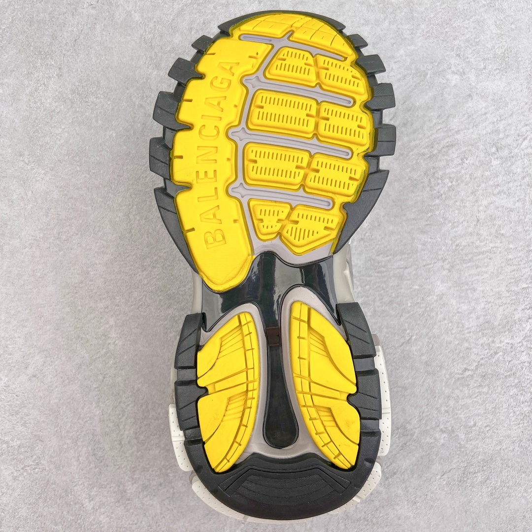  Balenciaga 巴黎世家 Track 1.0  舒适百搭 老爹鞋 运动 复古板鞋 休闲鞋 男鞋 女鞋 白黃色 做旧 542023W3SU61297