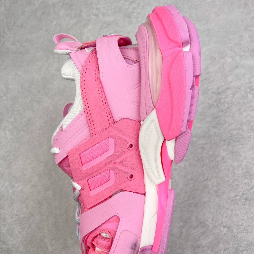 Balenciaga 巴黎世家 Track 1.0  舒适百搭 老爹鞋 运动 复古板鞋 休闲鞋 男鞋 女鞋 粉色 做旧 542436W3SU55090