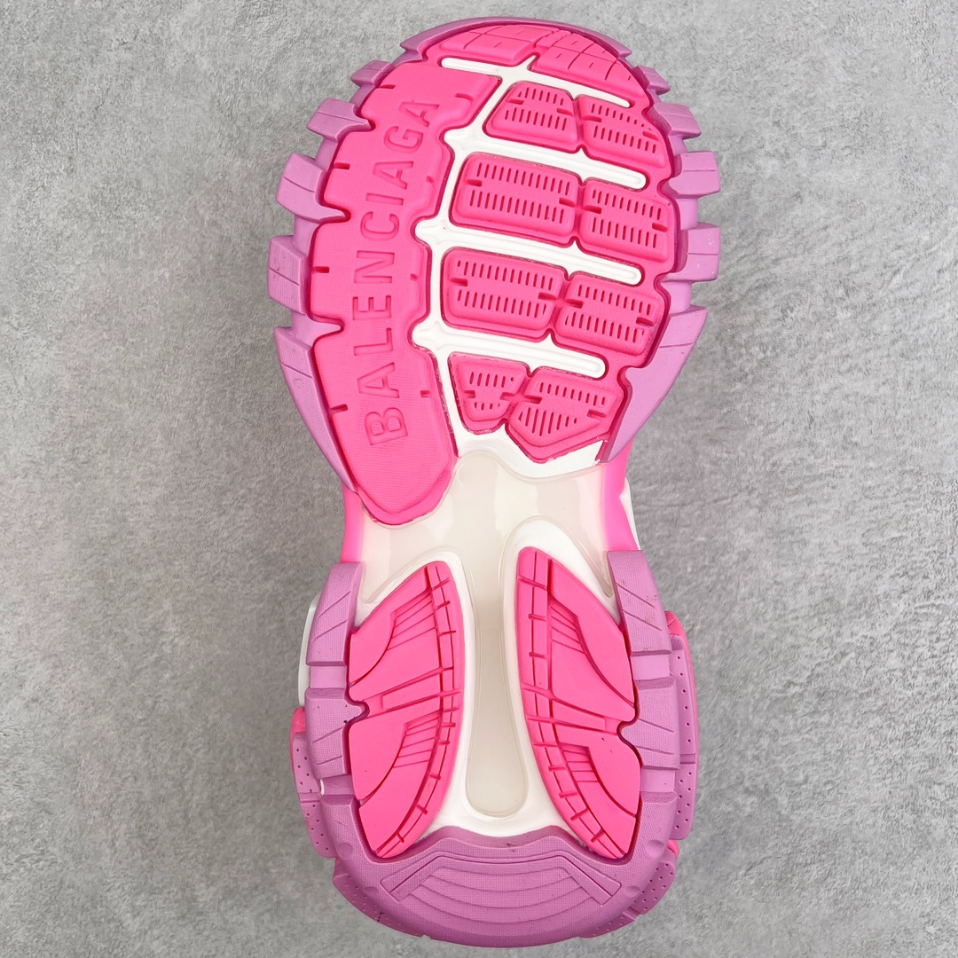 Balenciaga 巴黎世家 Track 1.0  舒适百搭 老爹鞋 运动 复古板鞋 休闲鞋 男鞋 女鞋 粉色 做旧 542436W3SU55090