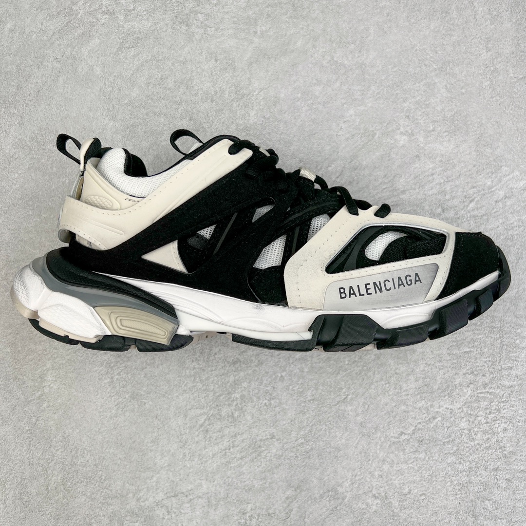  Balenciaga 巴黎世家 Track 1.0  舒适百搭 老爹鞋 运动 复古板鞋 休闲鞋 男鞋 女鞋 灰色 做旧 542023W3SU59791