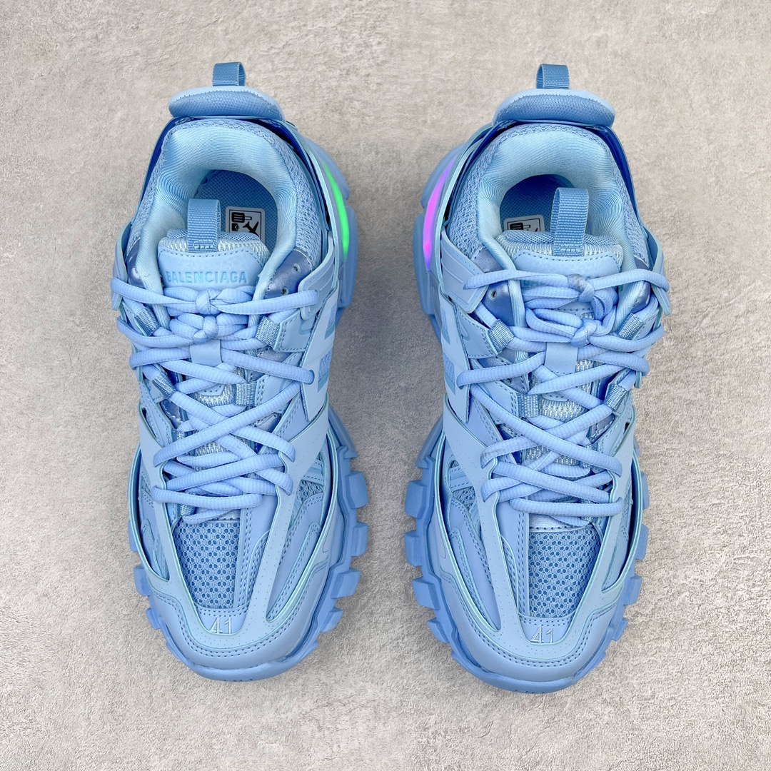  Balenciaga 巴黎世家 Track 1.0 LED 充电灯光 舒适百搭 老爹鞋 运动 复古板鞋 休闲鞋 男鞋 女鞋   555036W1GB11000 555036W2GB71214 555032W3AD45000