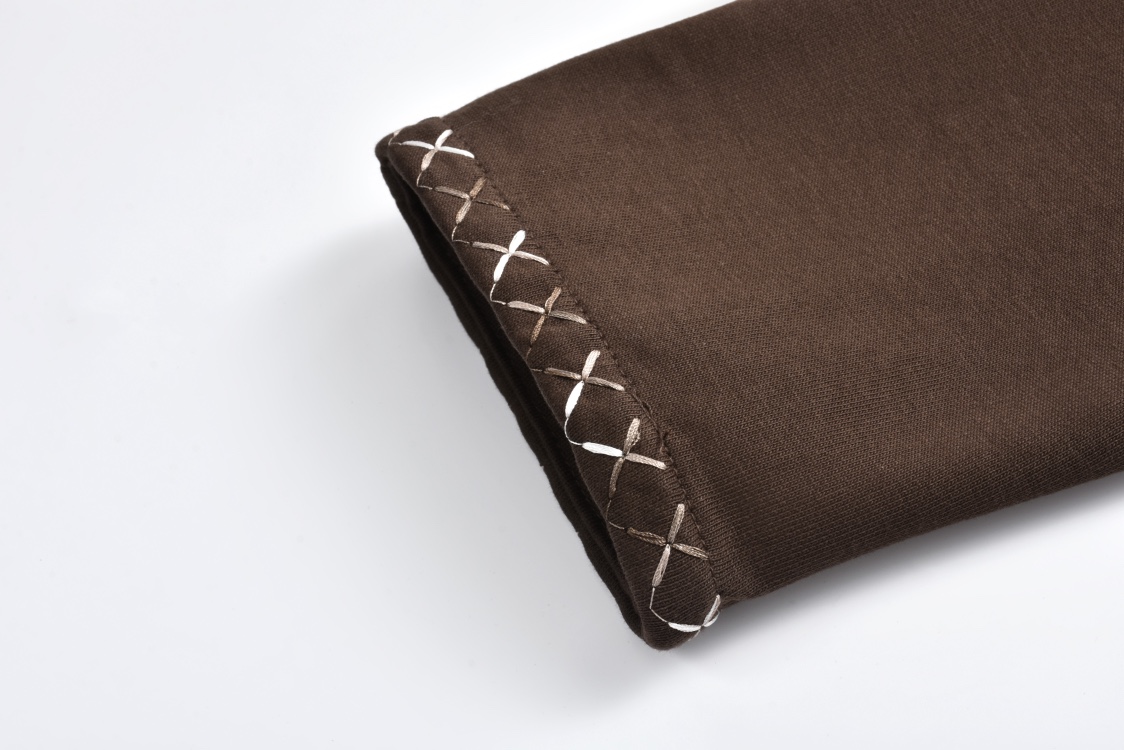 LOUIS VUITTON 路易威登 Tyler SS24 字母刺绣单排扣休闲夹克 外套 巧克力色 1AFQ33