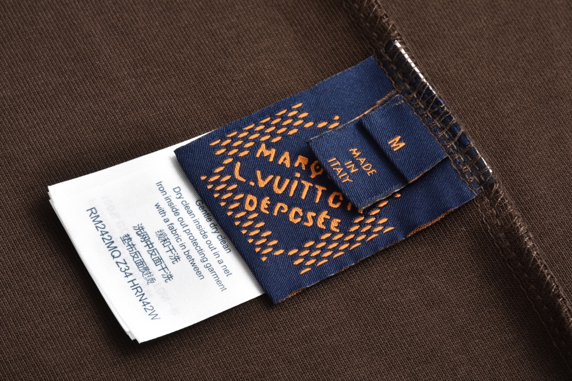 LOUIS VUITTON 路易威登 Tyler SS24 字母刺绣单排扣休闲夹克 外套 巧克力色 1AFQ33