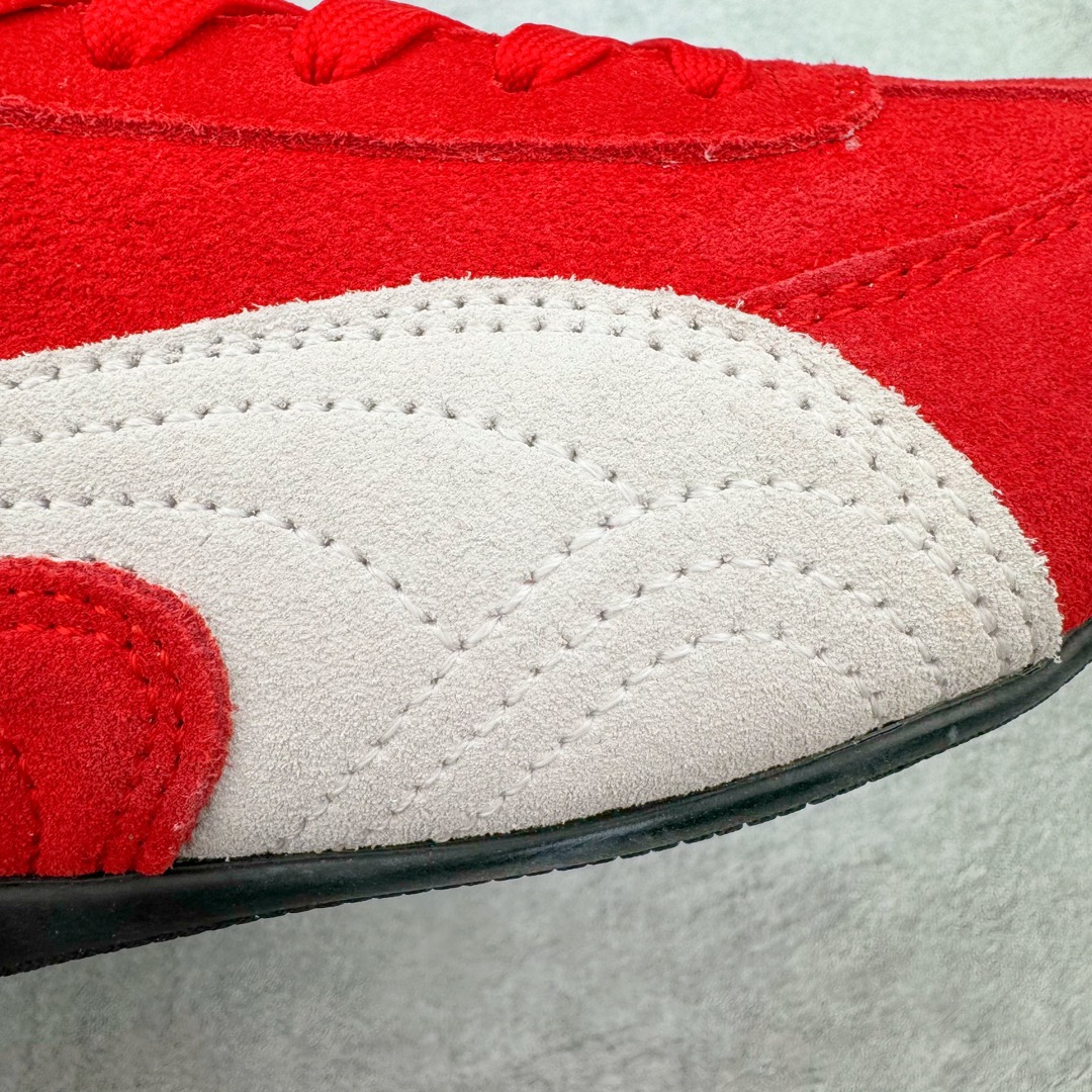  PUMA  Speedcat  圆头系带 二层绒面皮防滑耐磨 低筒 跑步鞋 休闲鞋 波鞋 红色