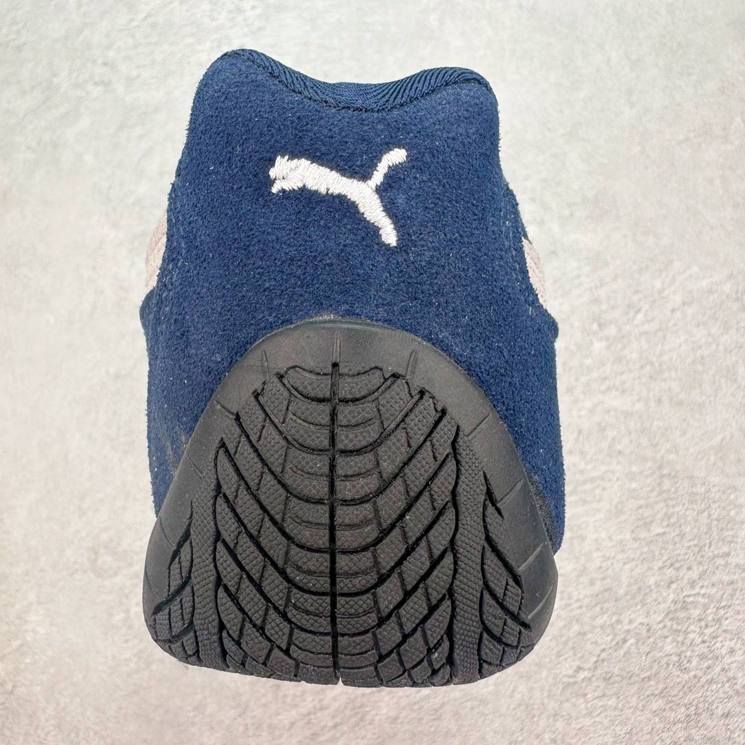 PUMA  Speedcat  圆头系带 二层绒面皮防滑耐磨 低筒 舒适时尚 赛车 跑步鞋 休闲鞋 波鞋 蓝色 398846 