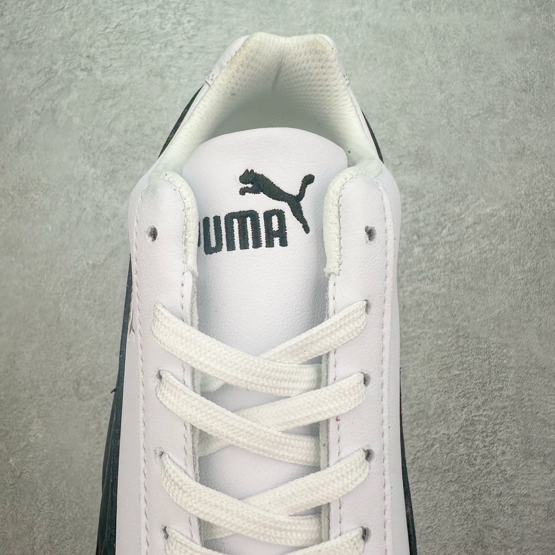 PUMA  Speedcat  圆头系带 二层绒面皮防滑耐磨 低筒 舒适时尚 赛车 跑步鞋 休闲鞋 波鞋 白色 398846 