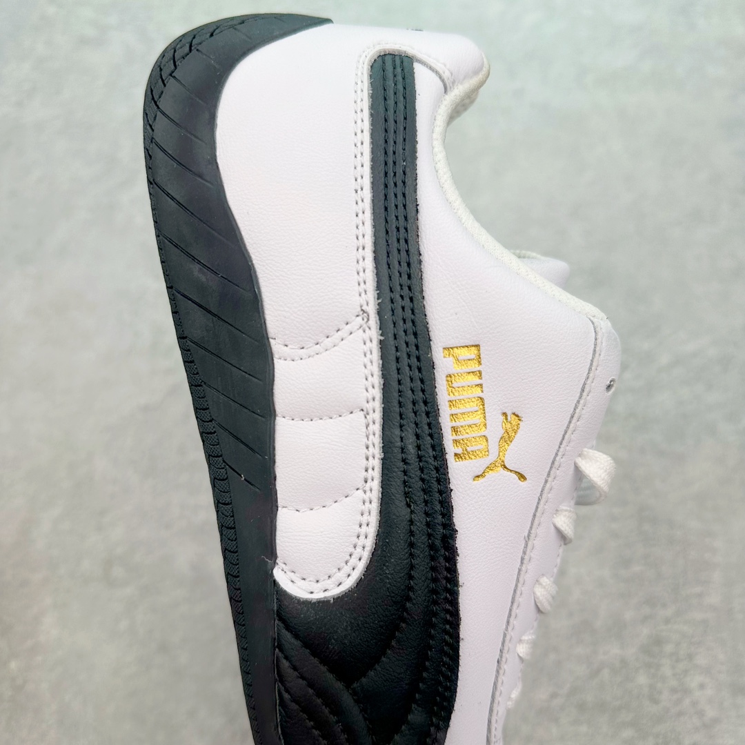 PUMA  Speedcat  圆头系带 二层绒面皮防滑耐磨 低筒 舒适时尚 赛车 跑步鞋 休闲鞋 波鞋 白色 398846 