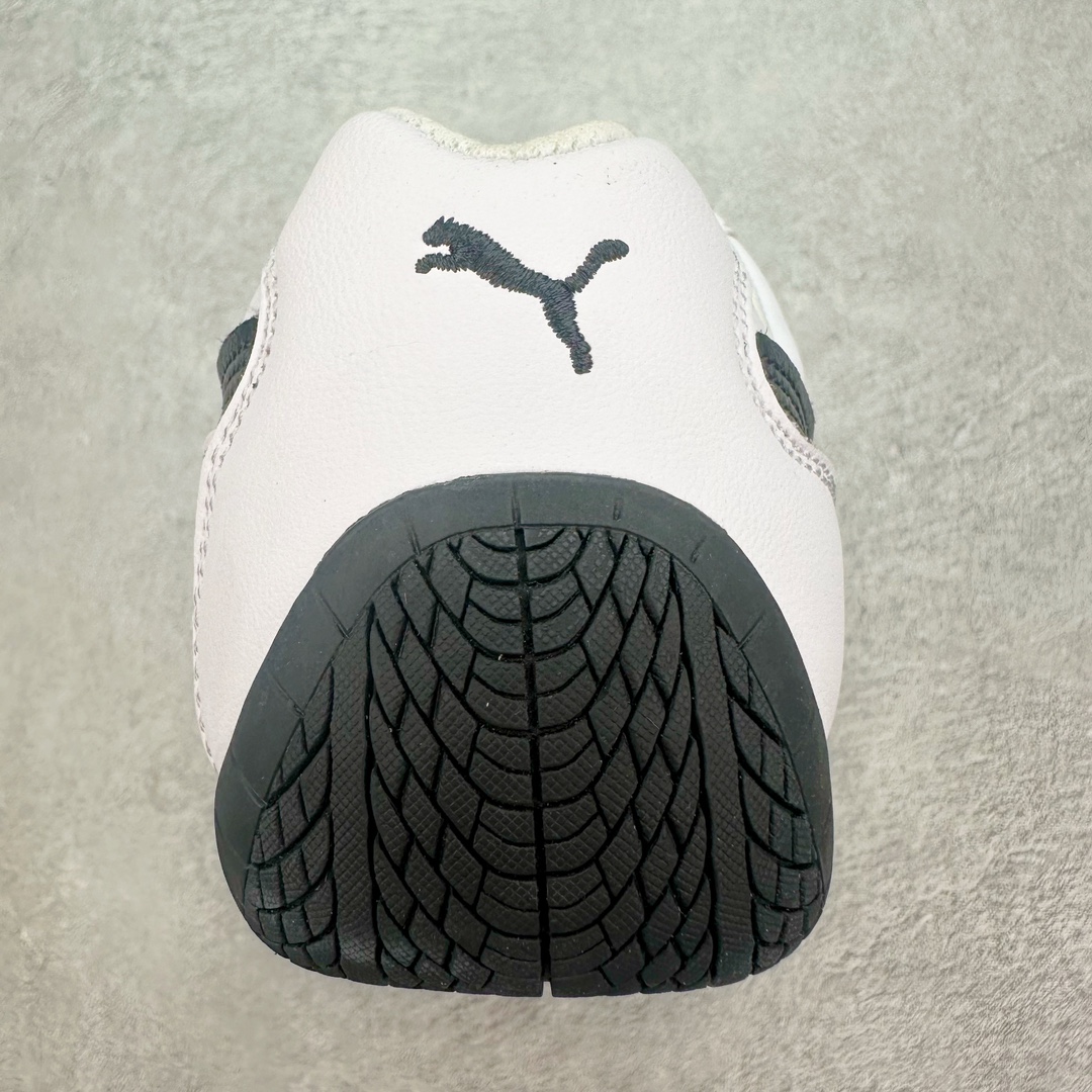 PUMA  Speedcat  圆头系带 二层绒面皮防滑耐磨 低筒 舒适时尚 赛车 跑步鞋 休闲鞋 波鞋 白色 398846 