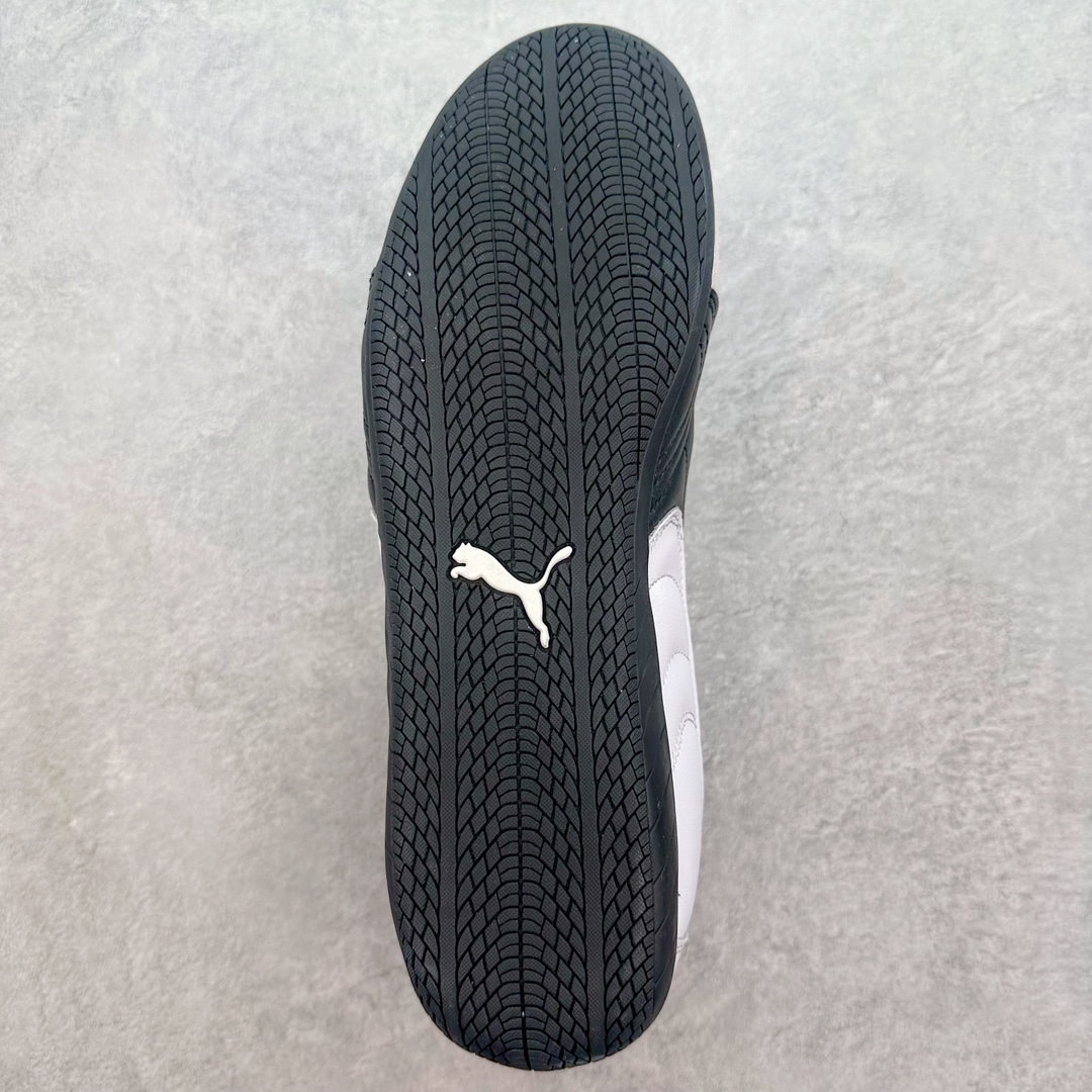 PUMA  Speedcat  圆头系带 二层绒面皮防滑耐磨 低筒 舒适时尚 赛车 跑步鞋 休闲鞋 波鞋 白色 398846 