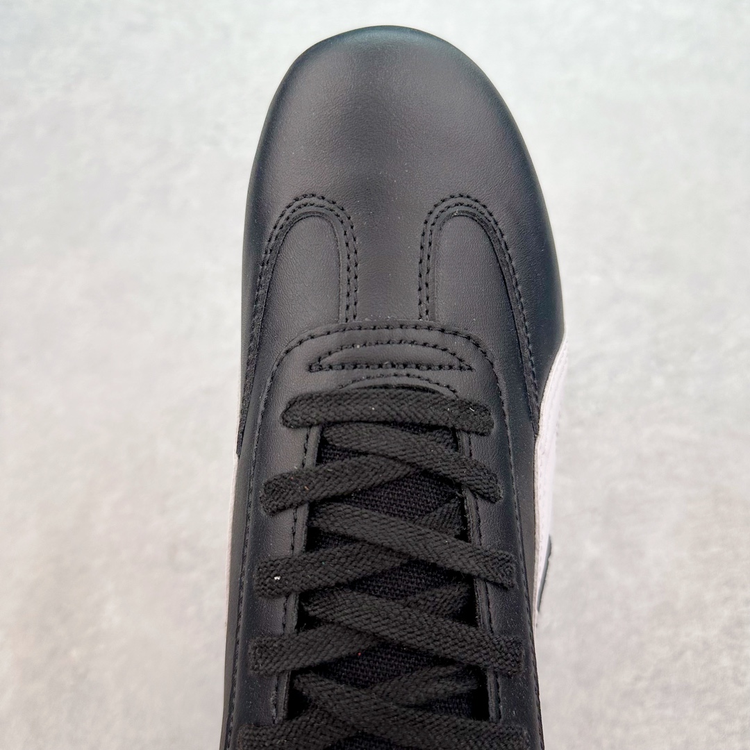 PUMA  Speedcat  圆头系带 二层绒面皮防滑耐磨 低筒 舒适时尚 赛车 跑步鞋 休闲鞋 波鞋 黑色 皮 398846 