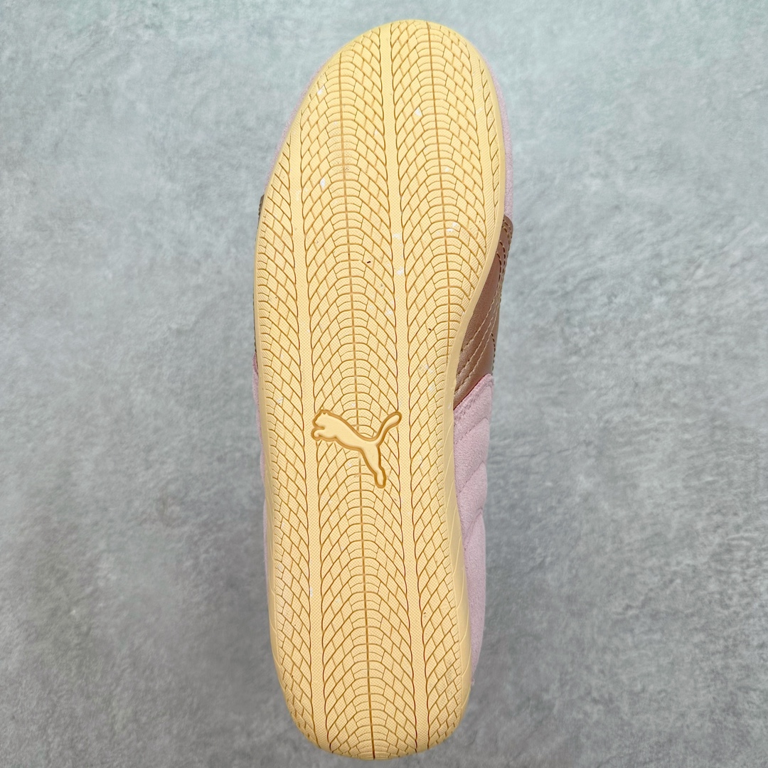  Open YY Collection PUMA  Speedcat  圆头系带 二层绒面皮防滑耐磨 低筒 舒适时尚 赛车 跑步鞋 休闲鞋 波鞋 粉色  397397-03