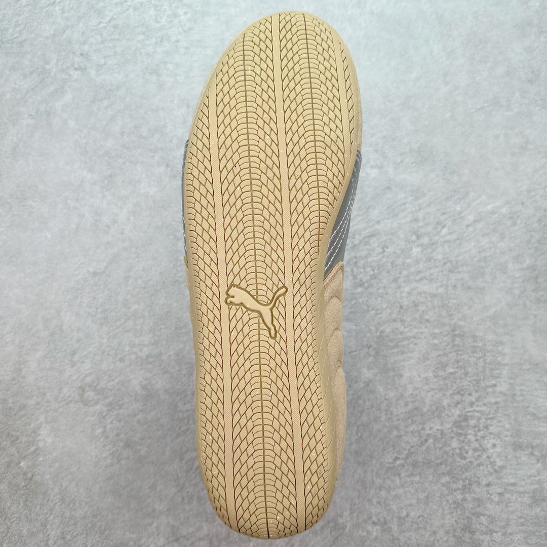  Open YY Collection PUMA  Speedcat  圆头系带 二层绒面皮防滑耐磨 低筒 舒适时尚 赛车 跑步鞋 休闲鞋 波鞋 卡其  397397-02