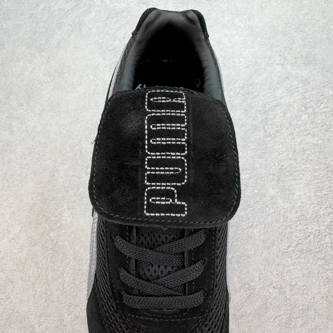 Open YY Collection PUMA  Speedcat  圆头系带 二层绒面皮防滑耐磨 低筒 舒适时尚 赛车 跑步鞋 休闲鞋 波鞋 黑色 397397-01