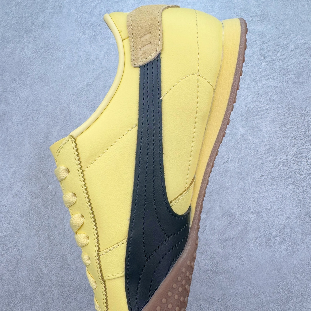  PUMA  Bella UT  彪马 圆头系带 二层绒面皮防滑耐磨 低筒 舒适时尚 赛车 跑步鞋 休闲鞋 波鞋 黄色 402186-05