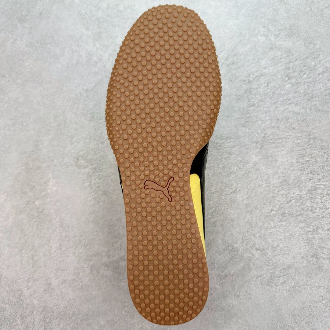  PUMA  Bella UT  彪马 圆头系带 二层绒面皮防滑耐磨 低筒 舒适时尚 赛车 跑步鞋 休闲鞋 波鞋 黄色 402186-05