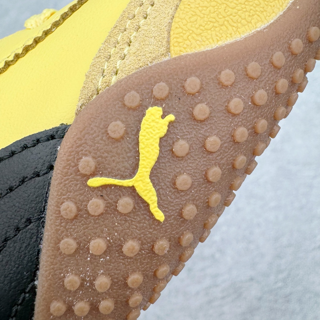  PUMA  Bella UT  彪马 圆头系带 二层绒面皮防滑耐磨 低筒 舒适时尚 赛车 跑步鞋 休闲鞋 波鞋 黄色 402186-05