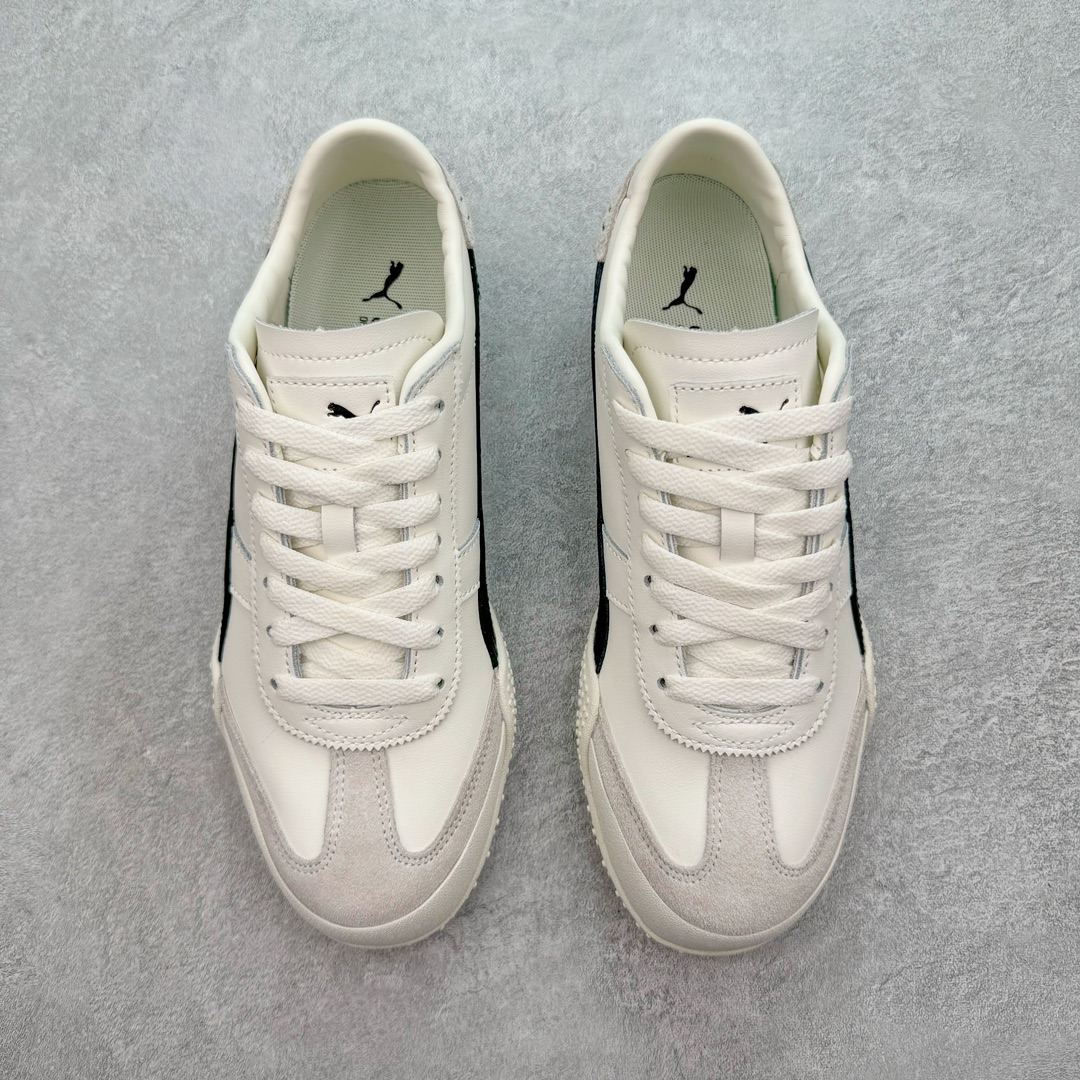  PUMA  Bella UT  彪马 圆头系带 二层绒面皮防滑耐磨 低筒 舒适时尚 赛车 跑步鞋 休闲鞋 波鞋 白色 402186-01