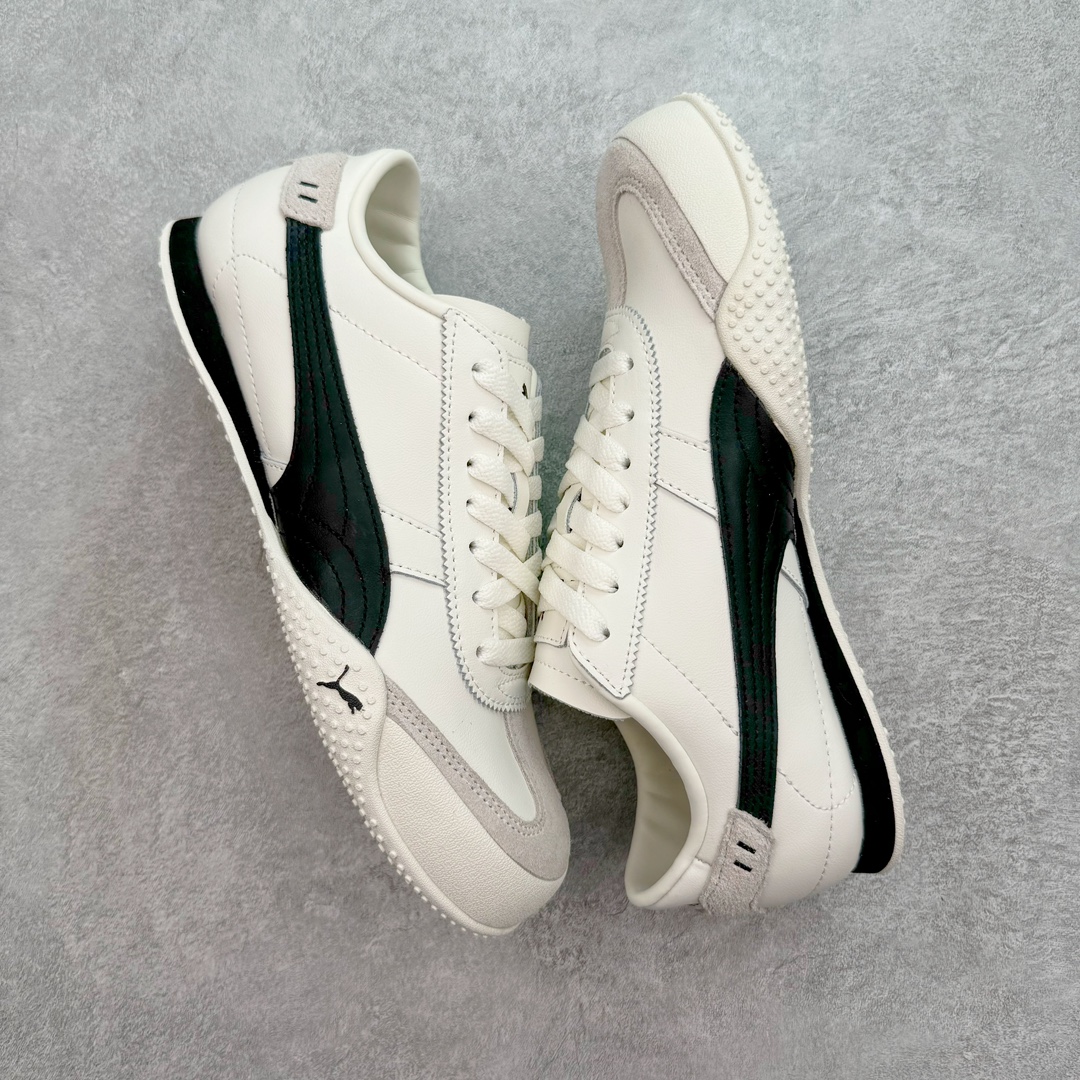  PUMA  Bella UT  彪马 圆头系带 二层绒面皮防滑耐磨 低筒 舒适时尚 赛车 跑步鞋 休闲鞋 波鞋 白色 402186-01