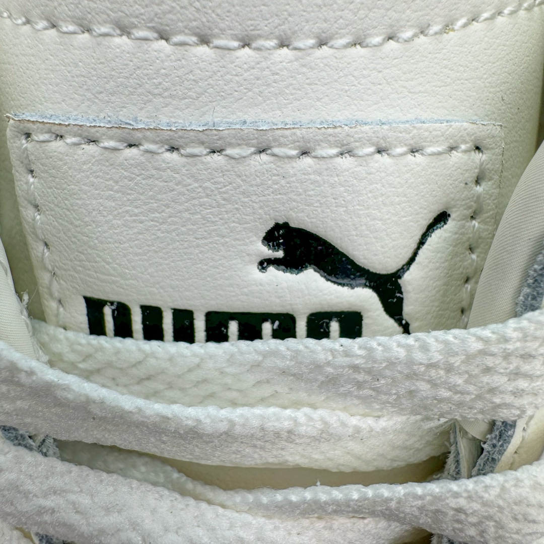  PUMA  Bella UT  彪马 圆头系带 二层绒面皮防滑耐磨 低筒 舒适时尚 赛车 跑步鞋 休闲鞋 波鞋 白色 402186-01