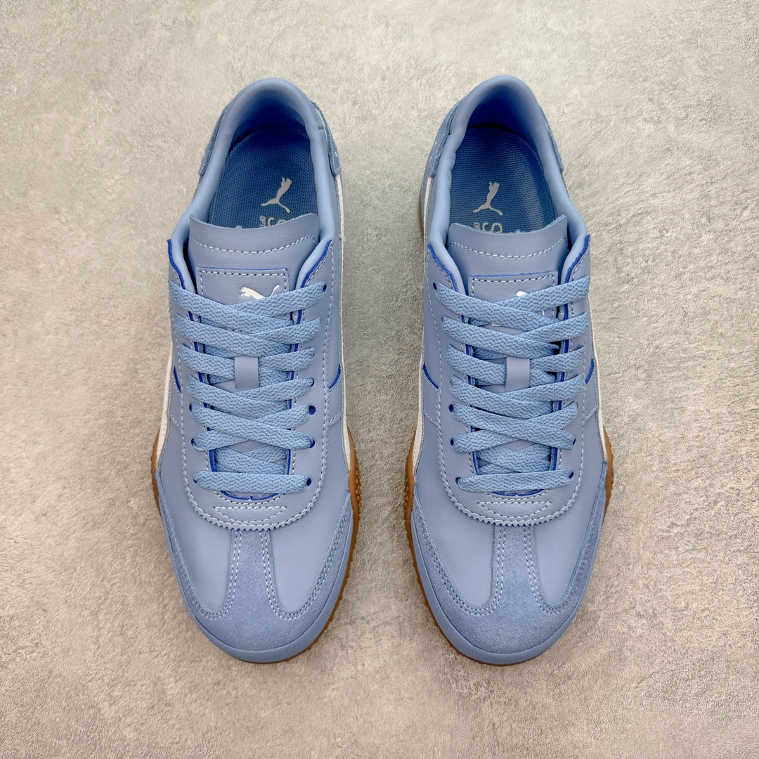 PUMA  Bella UT  彪马 圆头系带 二层绒面皮防滑耐磨 低筒 舒适时尚 赛车 跑步鞋 休闲鞋 波鞋 蓝色 402186-02