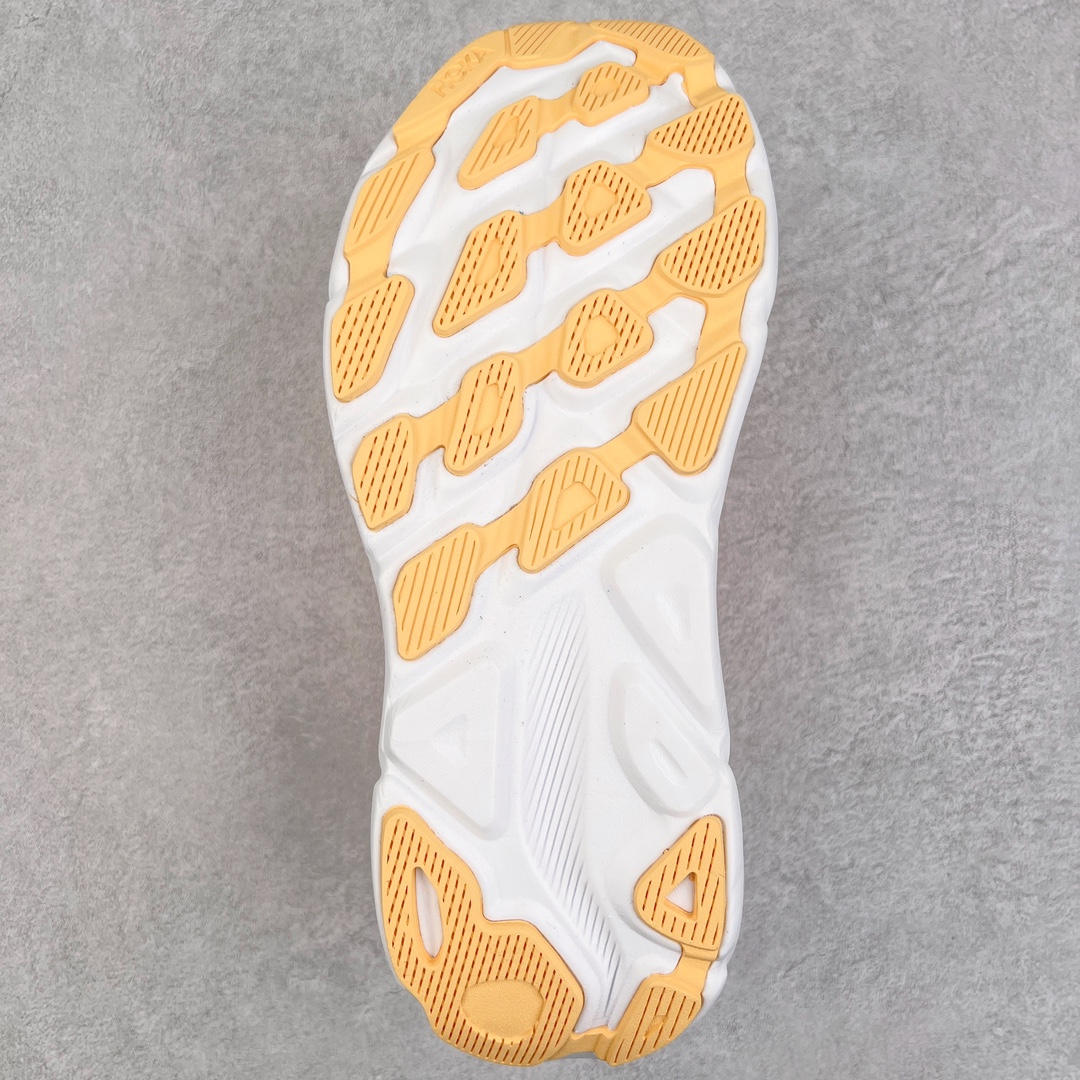  Hoka ONE ONE Clifton 9 低筒 舒适运动 防滑耐磨 透气跑步鞋 运动 波鞋  橘色 1127895-VOIM