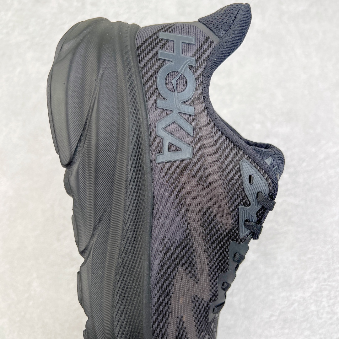  Hoka ONE ONE Clifton 9 低筒 舒适运动 防滑耐磨 透气跑步鞋 运动 波鞋 黑色 1127895-BBLC