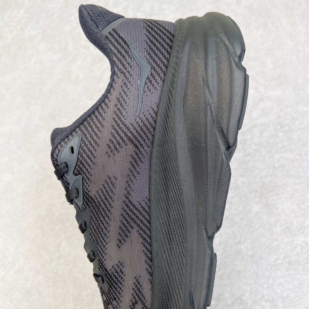  Hoka ONE ONE Clifton 9 低筒 舒适运动 防滑耐磨 透气跑步鞋 运动 波鞋 黑色 1127895-BBLC