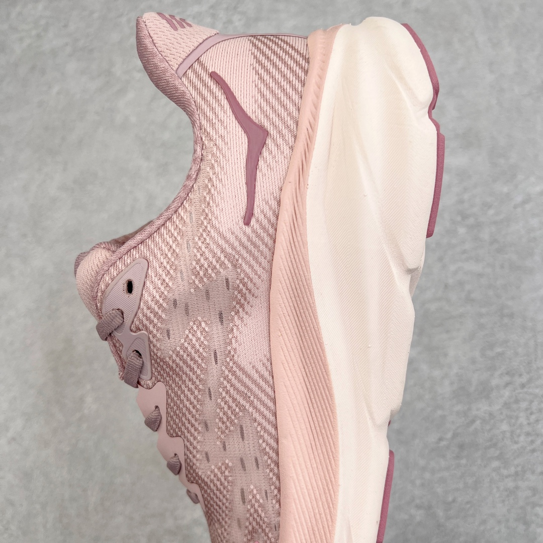 Hoka ONE ONE Clifton 9 低筒 舒适运动 防滑耐磨 透气跑步鞋 运动 波鞋  粉色  1127895-PMPW