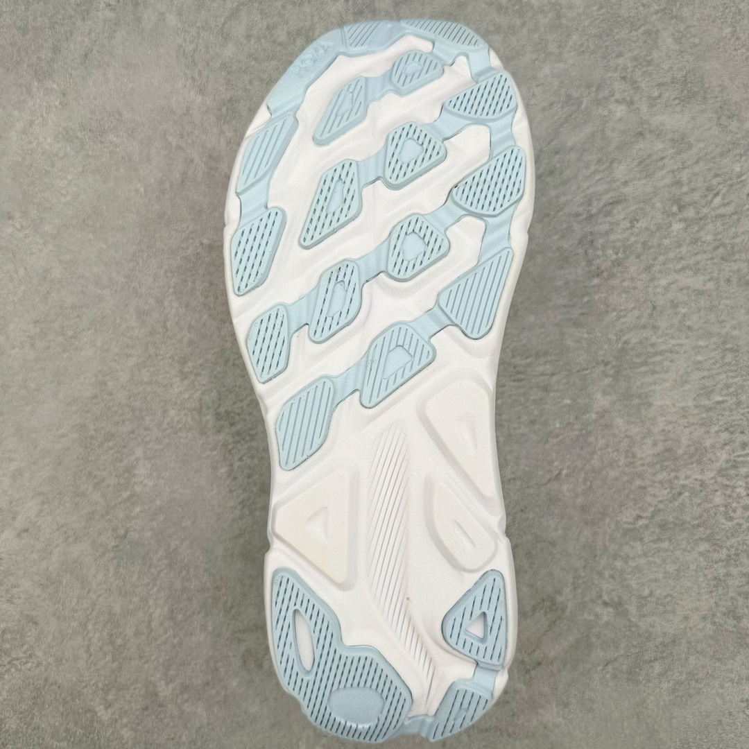 Hoka ONE ONE Clifton 9 低筒 舒适运动 防滑耐磨 透气跑步鞋 运动 波鞋 蓝橙 1132210-CSAA