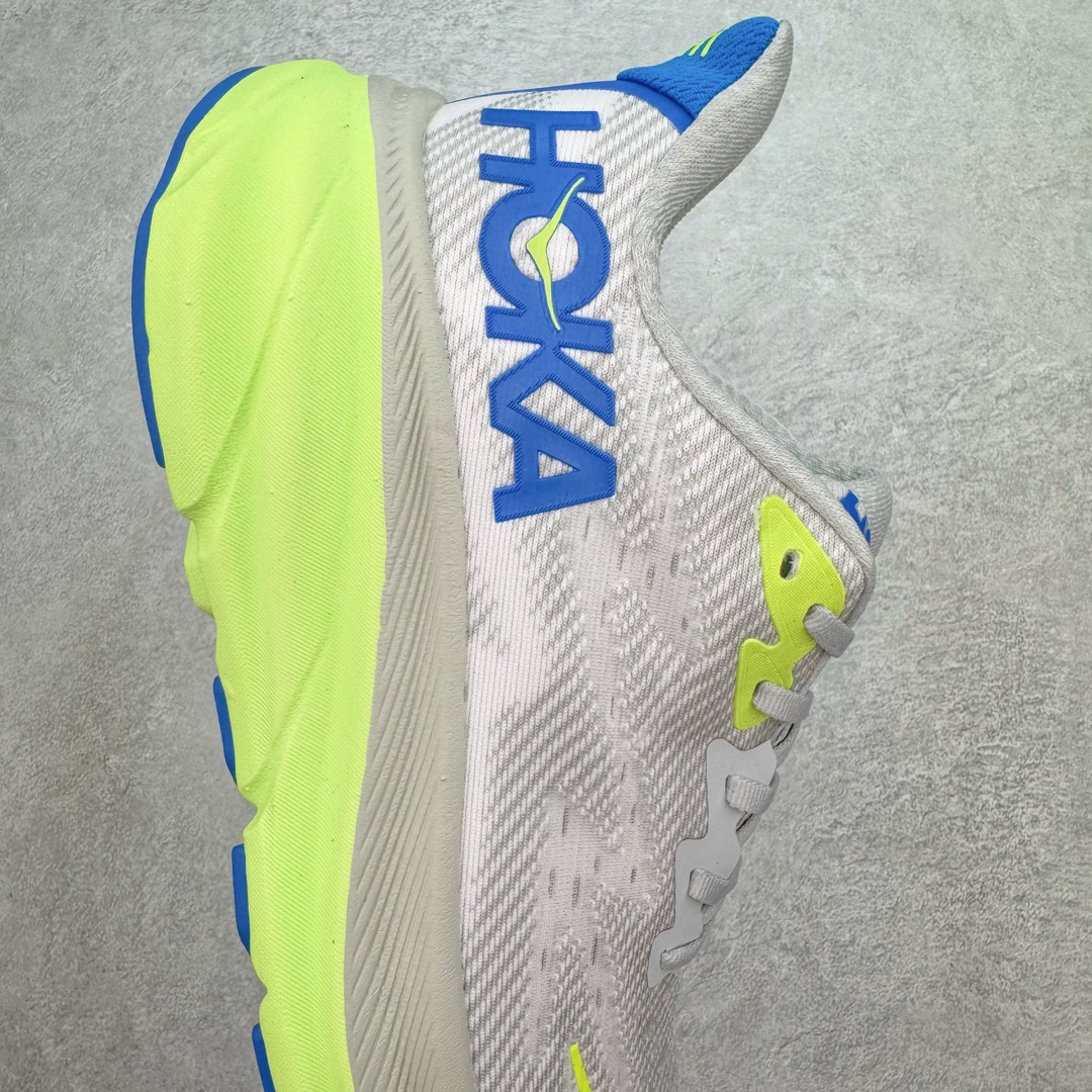 Hoka ONE ONE Clifton 9 低筒 舒适运动 防滑耐磨 透气跑步鞋 运动 波鞋 灰绿蓝 1132210-STLC