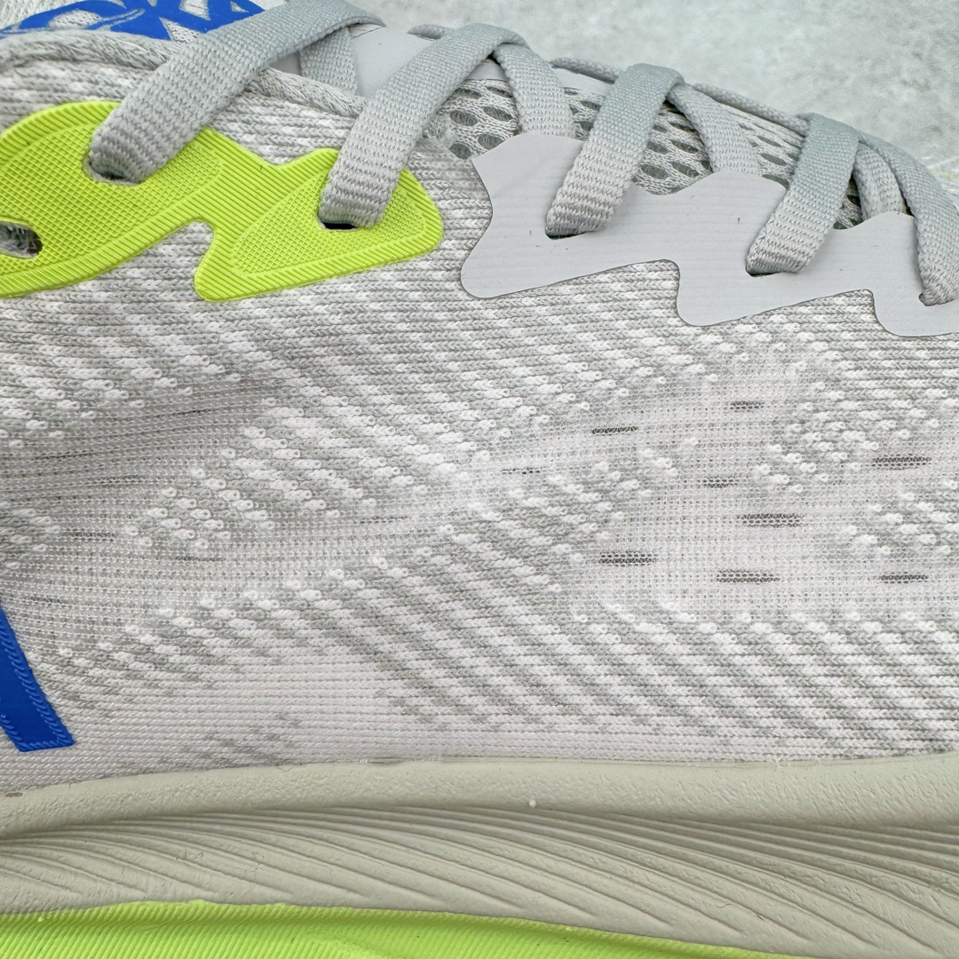 Hoka ONE ONE Clifton 9 低筒 舒适运动 防滑耐磨 透气跑步鞋 运动 波鞋 灰绿蓝 1132210-STLC