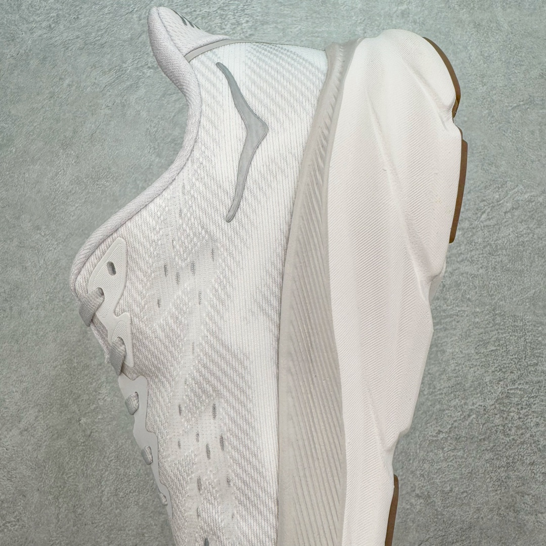 Hoka ONE ONE Clifton 9 低筒 舒适运动 防滑耐磨 透气跑步鞋 运动 波鞋 白色