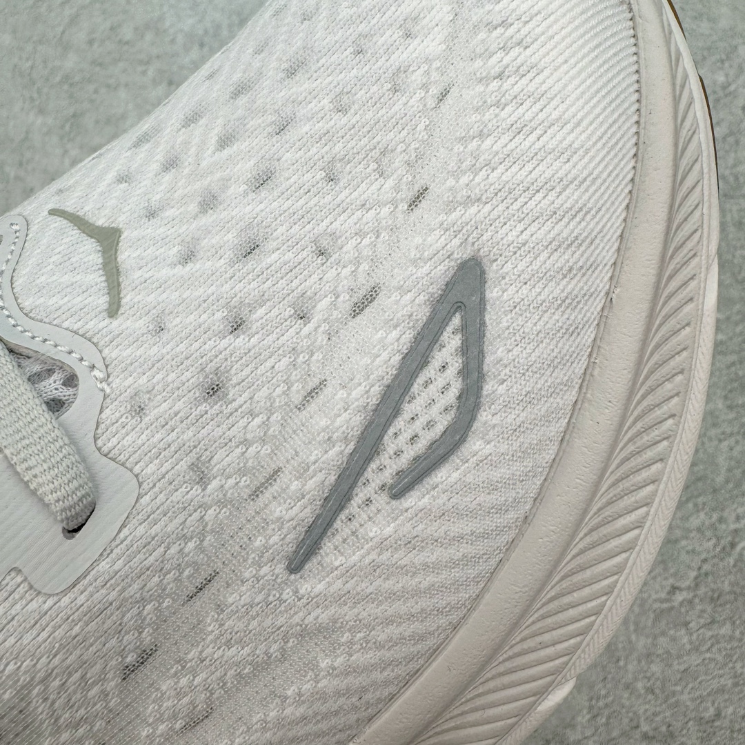 Hoka ONE ONE Clifton 9 低筒 舒适运动 防滑耐磨 透气跑步鞋 运动 波鞋 白色