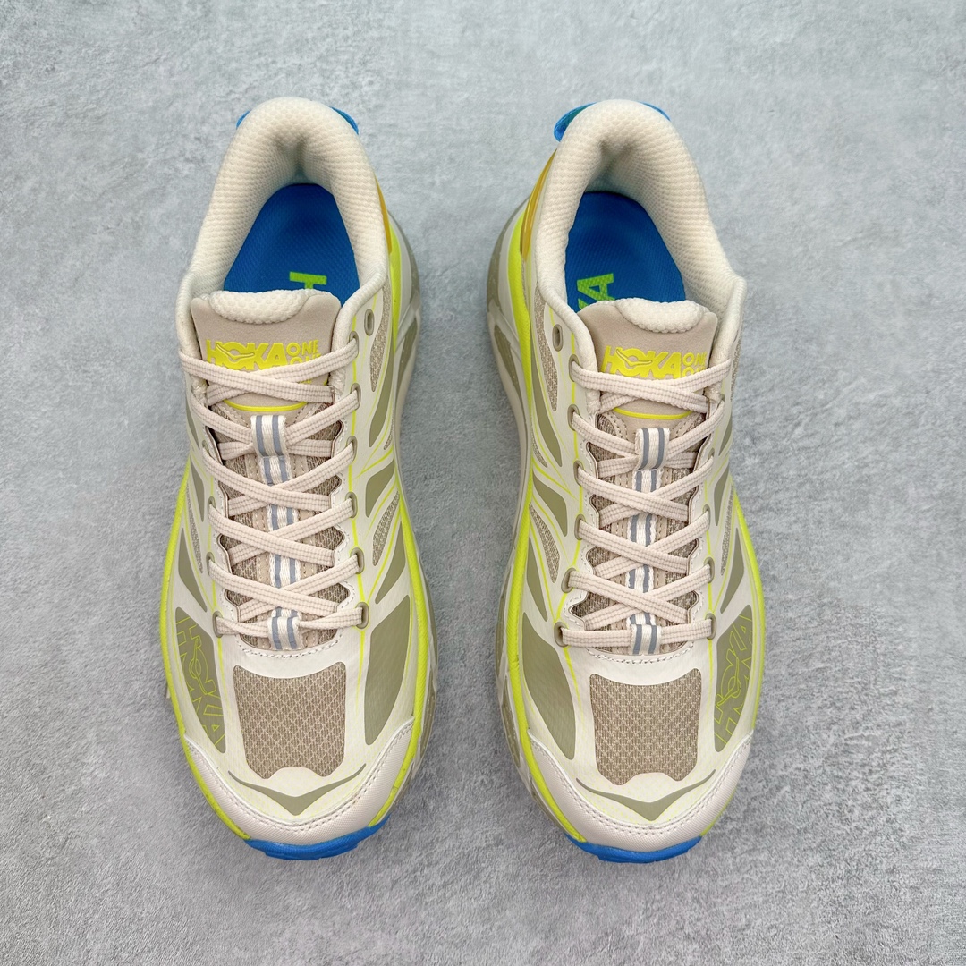  Hoka ONE ONE Mafate Speed 2 低筒 舒适减震 运动防滑耐磨 透气跑步鞋 轻便波鞋 蛋酒色 1126851-EOTN