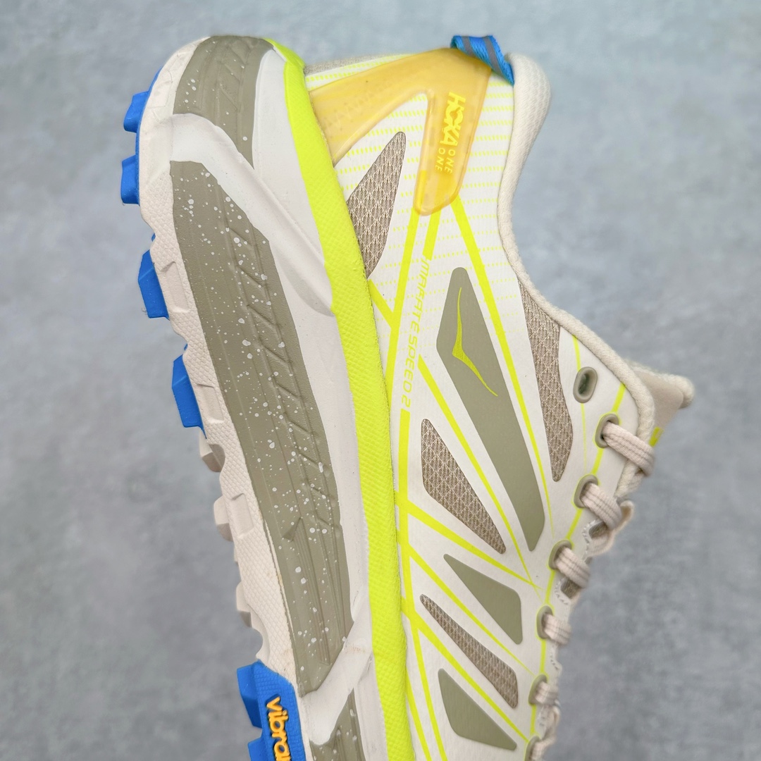  Hoka ONE ONE Mafate Speed 2 低筒 舒适减震 运动防滑耐磨 透气跑步鞋 轻便波鞋 蛋酒色 1126851-EOTN