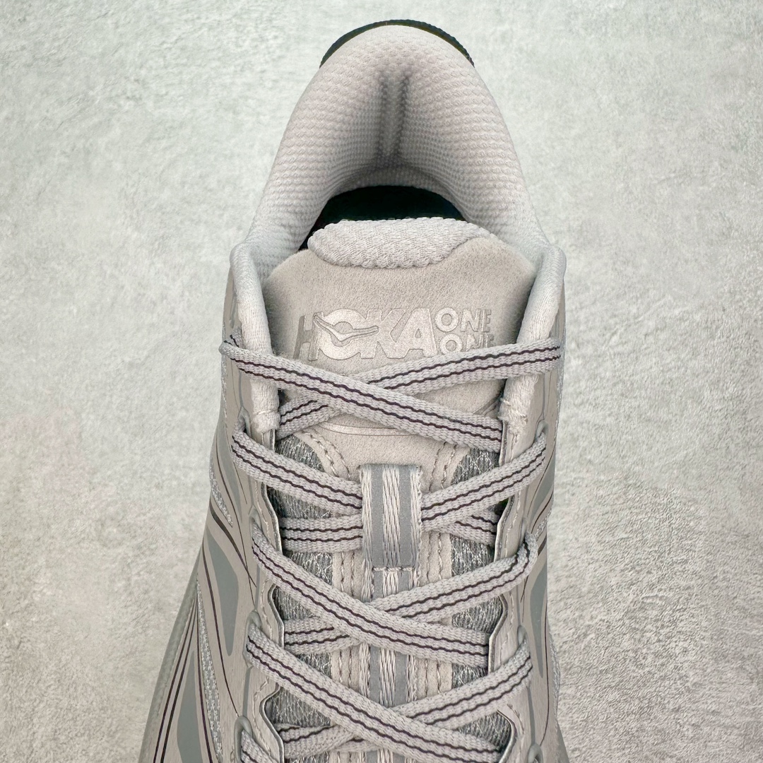  Hoka ONE ONE Mafate Speed 2 低筒 舒适减震 运动防滑耐磨 透气跑步鞋 轻便波鞋 银灰色 1126851-SRYG