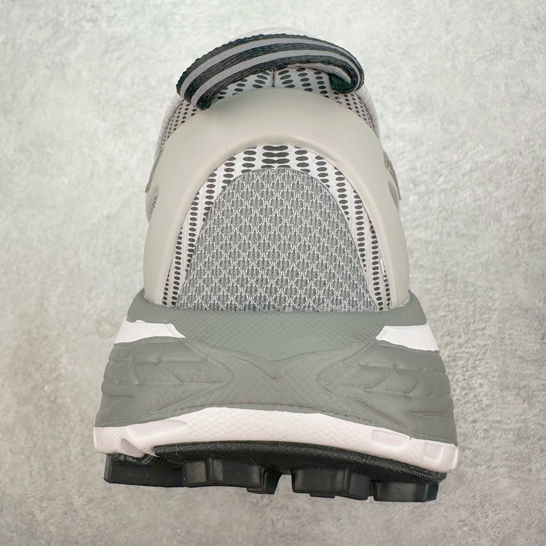  Hoka ONE ONE Mafate Speed 2 低筒 舒适减震 运动防滑耐磨 透气跑步鞋 轻便波鞋 银灰色 1126851-SRYG