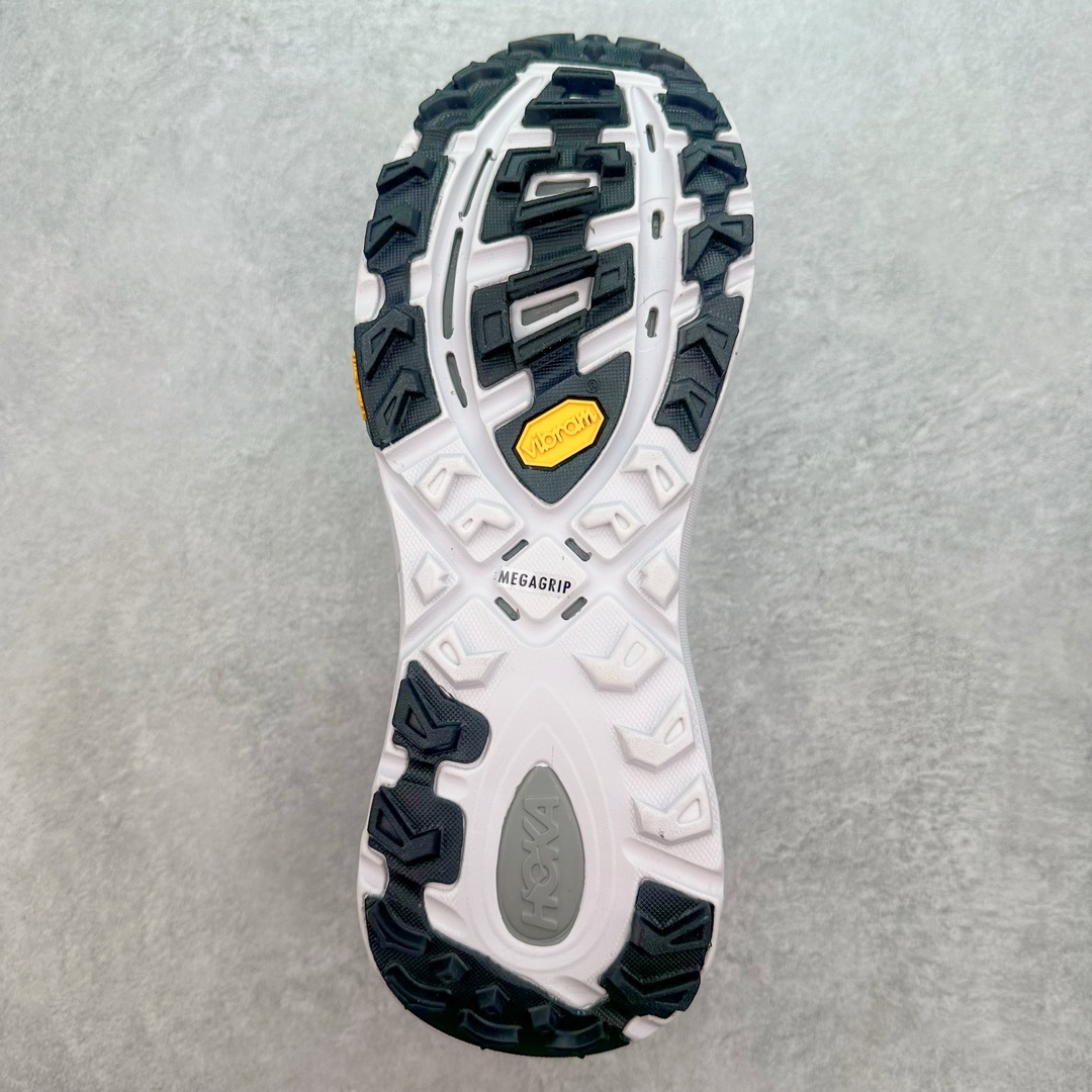  Hoka ONE ONE Mafate Speed 2 低筒 舒适减震 运动防滑耐磨 透气跑步鞋 轻便波鞋 银灰色 1126851-SRYG