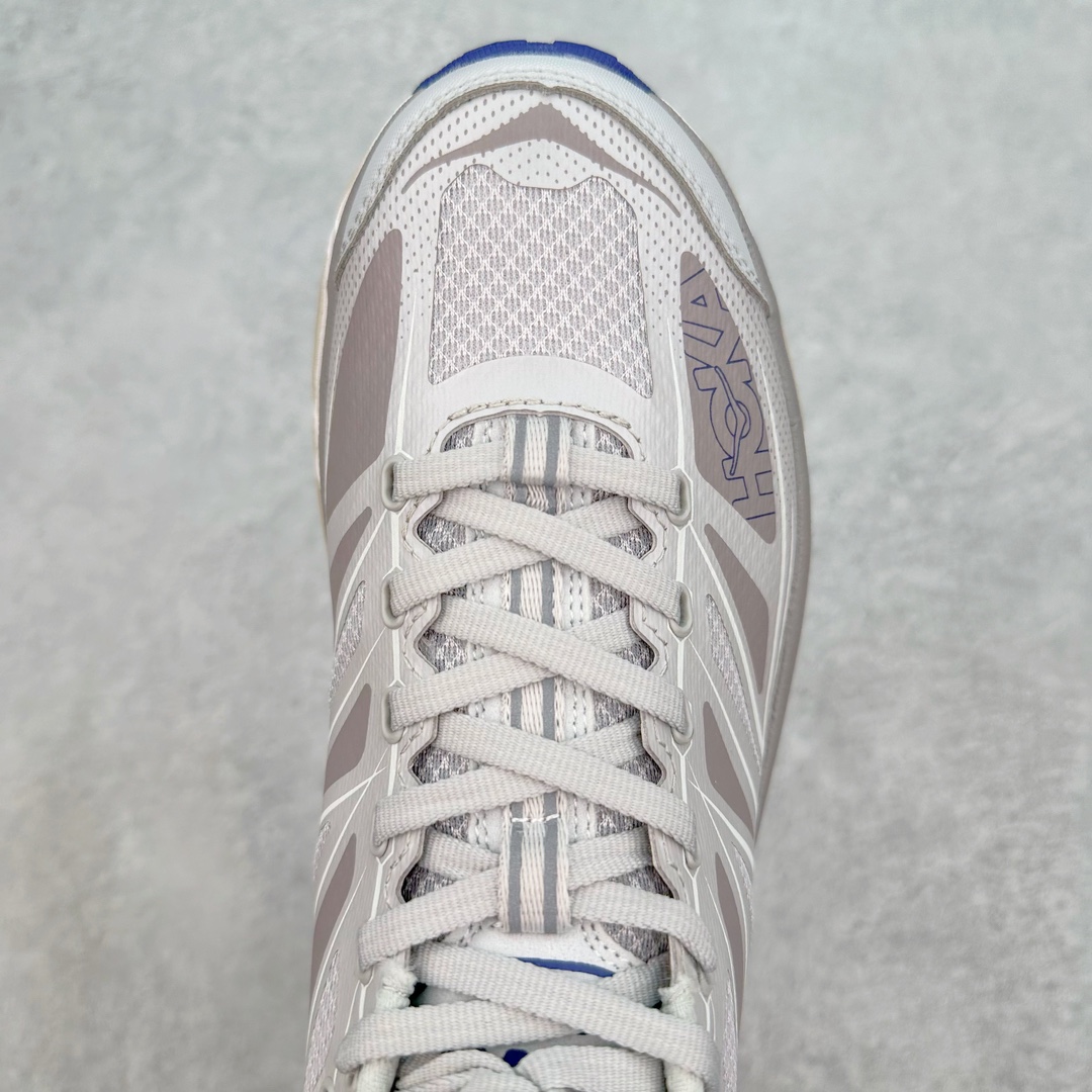 Hoka ONE ONE Mafate Speed 2 低筒 舒适减震 运动防滑耐磨 透气跑步鞋 轻便波鞋 灰蓝 1126851-OPR